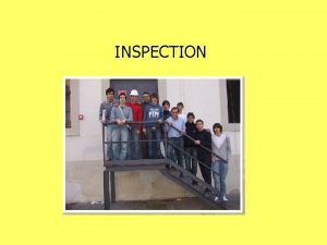 INSPECTION INTRODUCTION Suite lanalyse effectue sur les factures