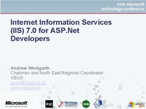 Internet Information Services IIS 7 0 for ASP