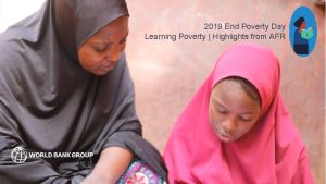 2019 End Poverty Day Learning Poverty Highlights from