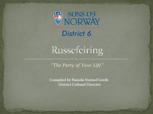 Russefeiring The Party of Your Life Compiled by