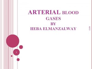 ARTERIAL BLOOD GASES 1 A Y T BY
