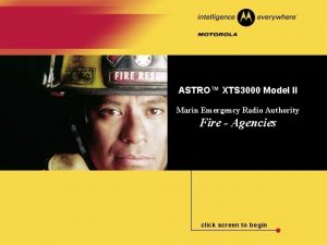 Fire Cover MERA Fire Agencies ASTRO XTS 3000