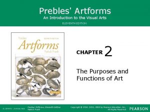 Prebles Artforms An Introduction to the Visual Arts