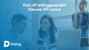 Kickoff leidinggevenden Nieuwe HRcyclus Online Masterclass Ontwerp je