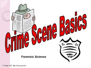 Forensic Science T Trimpe 2006 http sciencespot net