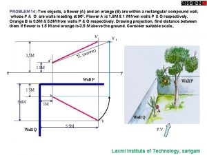 PROBLEM 14 Two objects a flower A and