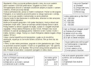 Stavbeniki v Rimu so morali poteno pljuniti v