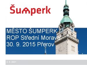 MSTO UMPERK ROP Stedn Morava 30 9 2015