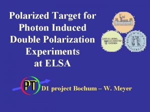 Polarized Target for Photon Induced Double Polarization Experiments