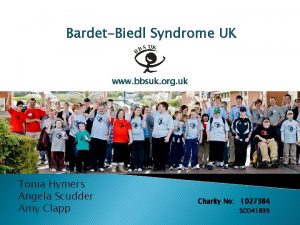BardetBiedl Syndrome UK www bbsuk org uk Tonia