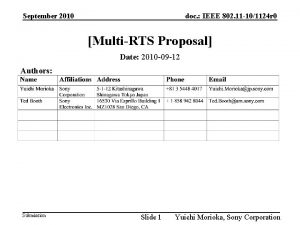 September 2010 doc IEEE 802 11 101124 r