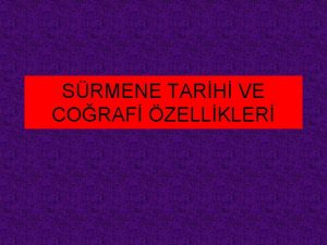 SRMENE TARH VE CORAF ZELLKLER 1 SRMENE TARH