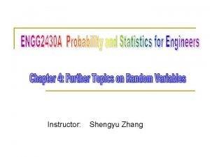 Instructor Shengyu Zhang Content n n n Derived