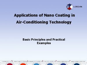 LORDAN Applications of Nano Coating in AirConditioning Technology