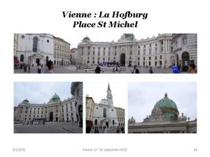 Vienne La Hofburg Place St Michel 922021 Vienne