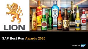 SAP Best Run Awards 2020 Highlight The Award