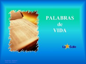 PALABRAS de VIDA Benedictinas Montserrat Autora Asun Gutirrez