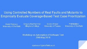 Using Controlled Numbers of Real Faults and Mutants