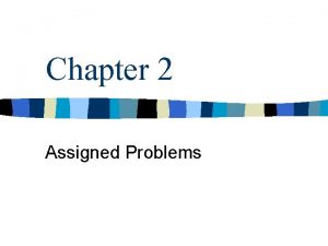 Chapter 2 Assigned Problems P 2 14 n