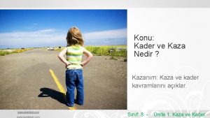 Konu Kader ve Kaza Nedir Kazanm Kaza ve