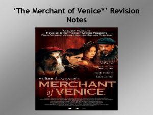 The Merchant of Venice Revision Notes Themes in