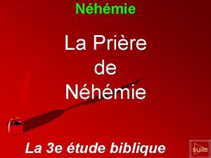 Nhmie La Prire de Nhmie La 3 e