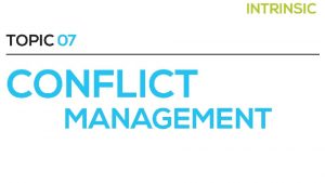 Conflict Management Objectives To experience a conflictual situation