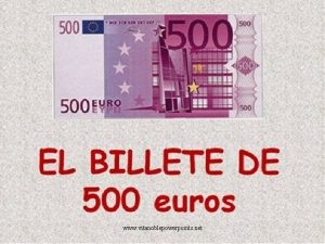 www vitanoblepowerpoints net EL BILLETE DE 500 euros