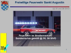 Freiwillige Feuerwehr Sankt Augustin Sachgebiet Ausbildung 35 und