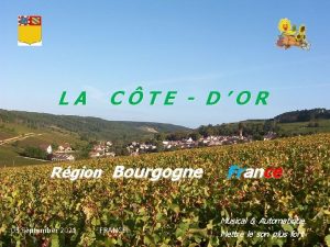 LA CTE DOR Rgion Bourgogne 03 September 2021