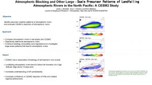 Atmospheric Blocking and Other LargeScale Precursor Patterns of