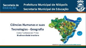 Prefeitura Municipal de Nilpolis Secretaria Municipal de Educao