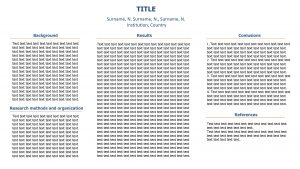 TITLE Surname N Surname N Institution Country Background