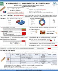 LA PRISE EN CHARGE DES PLAIES CHRONIQUES AUDIT