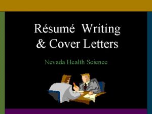 Rsum Writing Cover Letters Nevada Health Science Resumes