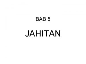 BAB 5 JAHITAN 5 1 MESIN JAHIT 5