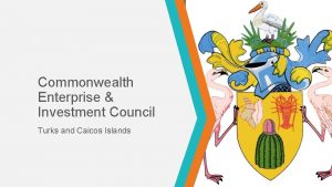 Commonwealth Enterprise Investment Council Turks and Caicos Islands
