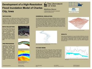 Development of a HighResolution Flood Inundation Model of