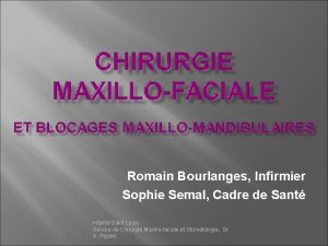 Romain Bourlanges Infirmier Sophie Semal Cadre de Sant