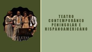 TEATRO CONTEMPORNEO PENINSULAR E HISPANOAMERICANO ENSAYO 3 DRAMA