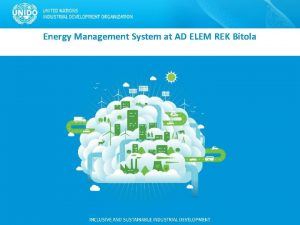 Energy Management System at AD ELEM REK Bitola