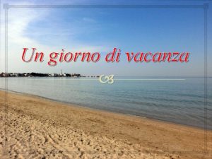 Un giorno di vacanza finita la scuola Simone