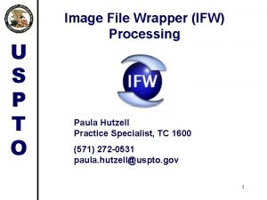 U S P T O Image File Wrapper