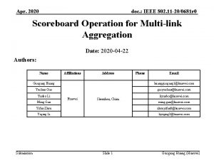 doc IEEE 802 11 200681 r 0 Apr