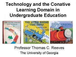 Technology and the Conative Learning Domain in Undergraduate