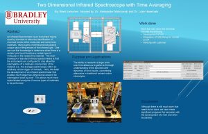 Two Dimensional Infrared Spectroscope with Time Averaging By