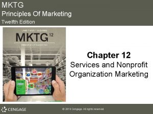 MKTG Principles Of Marketing Twelfth Edition Chapter 12