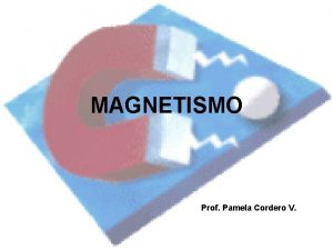 MAGNETISMO Prof Pamela Cordero V Magnetismo Rocas piedra