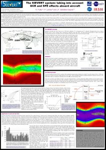 The SIEVERT system taking into account GCR and