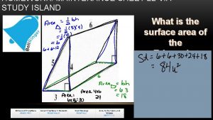 HOMEWORK MAINTENANCE SHEET 22 VIA STUDY ISLAND What